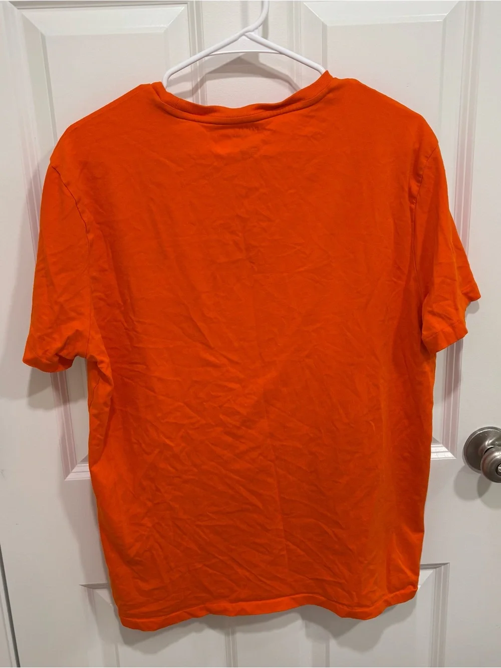 Polo Ralph Lauren Classic Logo Orange Blue T-Shirt Men’s U.S. Large